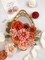 Orange Artificial Roses Flowers Bulk – 25PCS Faux Silk & Foam Rose Set for DIY Wedding Bouquets, Bridal Shower, Baby Shower, Table Centerpieces, Cake Decorations & Fall Floral Arrangements